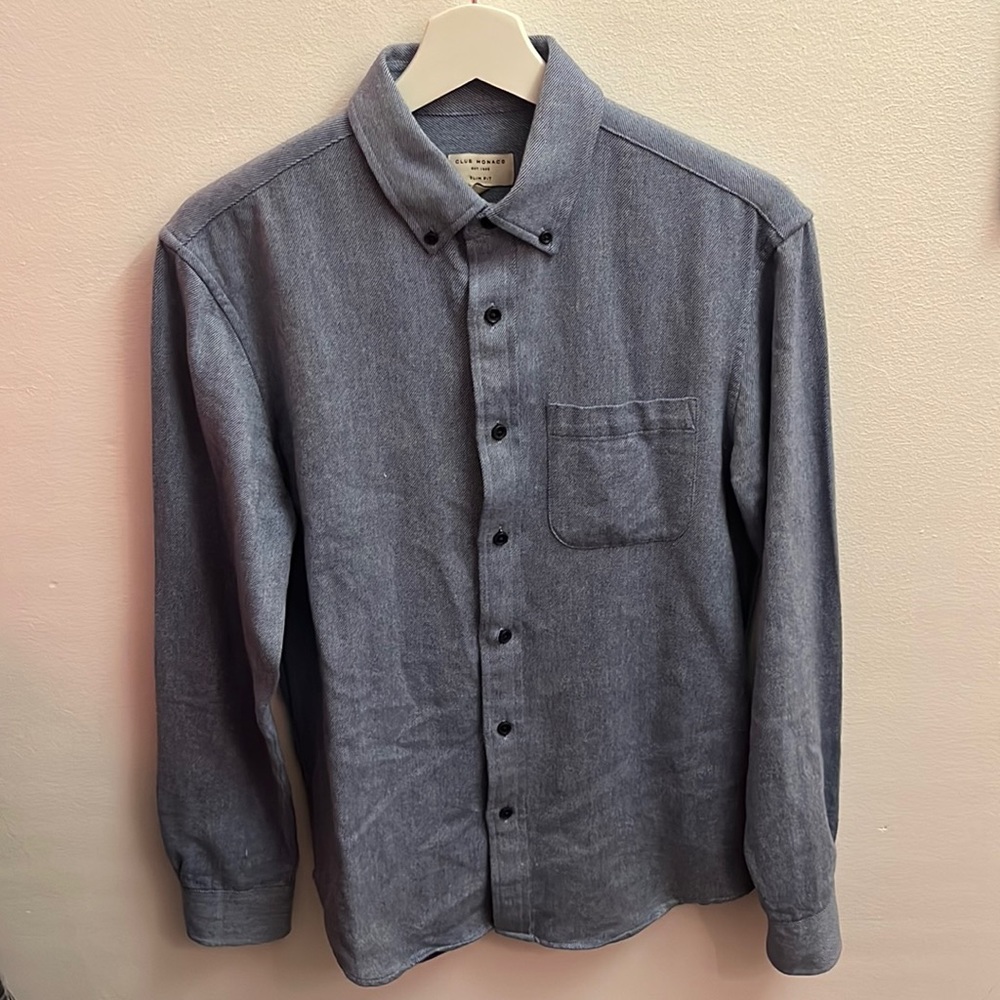 Men's CLUB MONACO (NAVY) Shirt